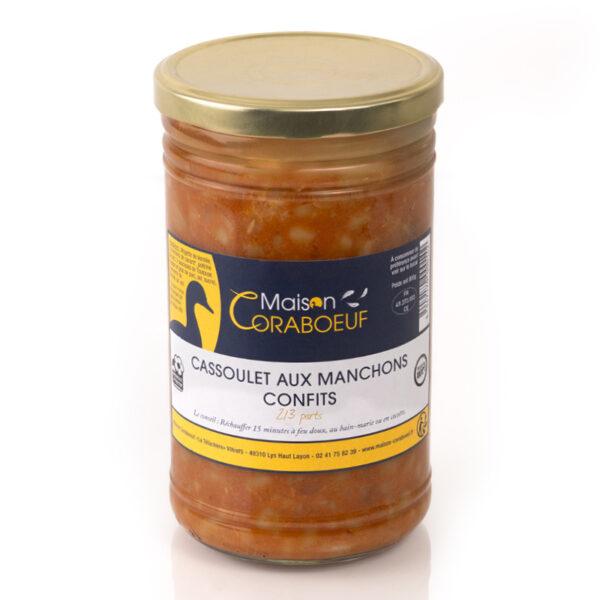 Cassoulet aux manchons confits