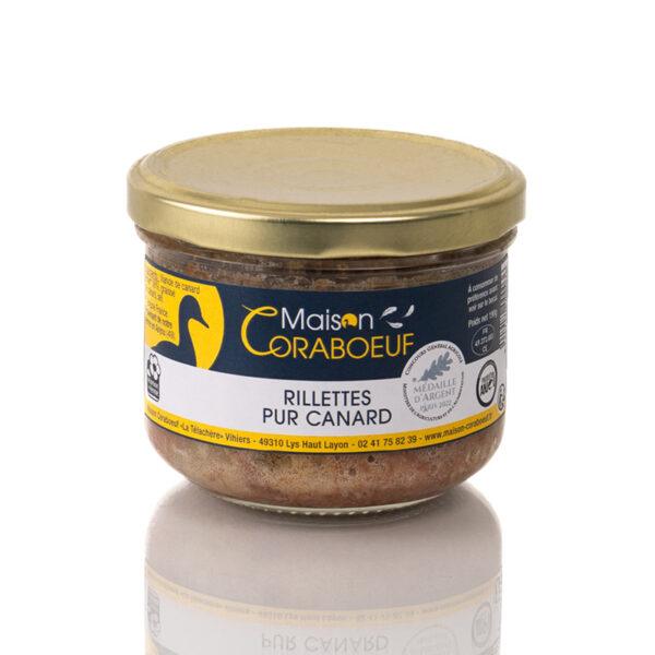 Rillettes pur Canard 190 gr