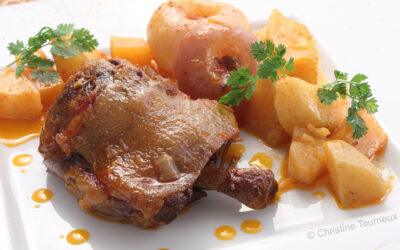 Recette du Tajine au confit de canard